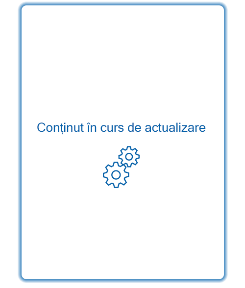 Continut in curs de actualizare