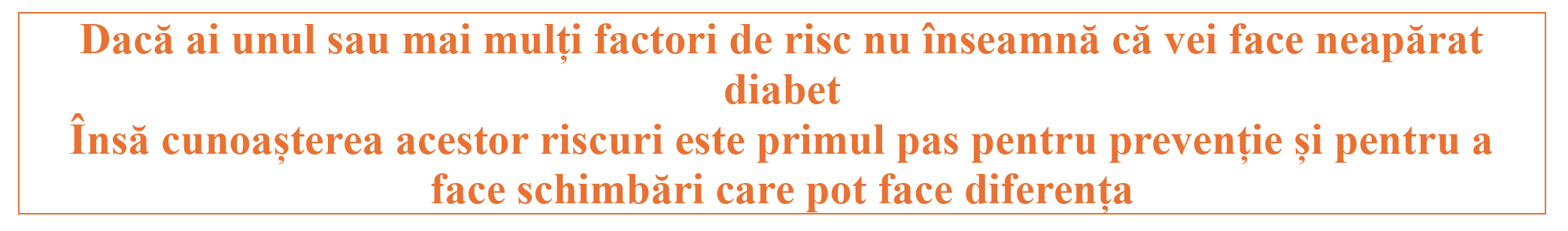 cunoasterea factorilor de risc