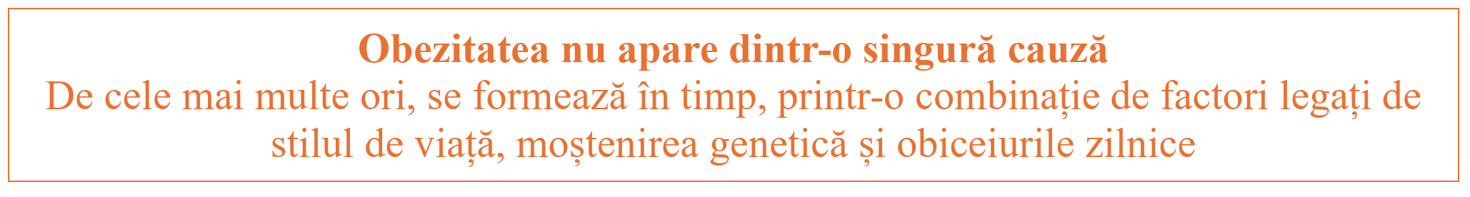 Obezitatea cauze